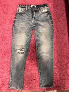 Distressed Light Wash Women's Jeans